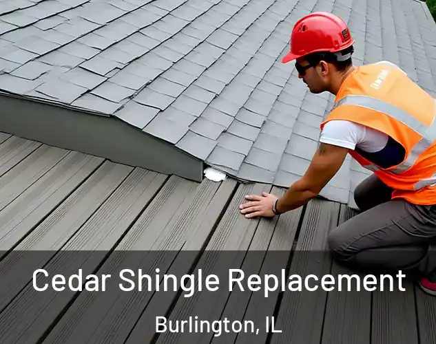  Cedar Shingle Replacement Burlington, IL