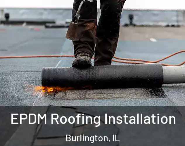  EPDM Roofing Installation Burlington, IL