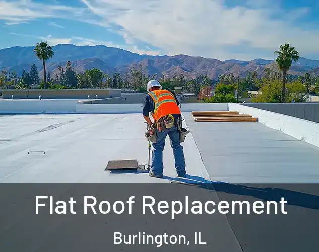  Flat Roof Replacement Burlington, IL