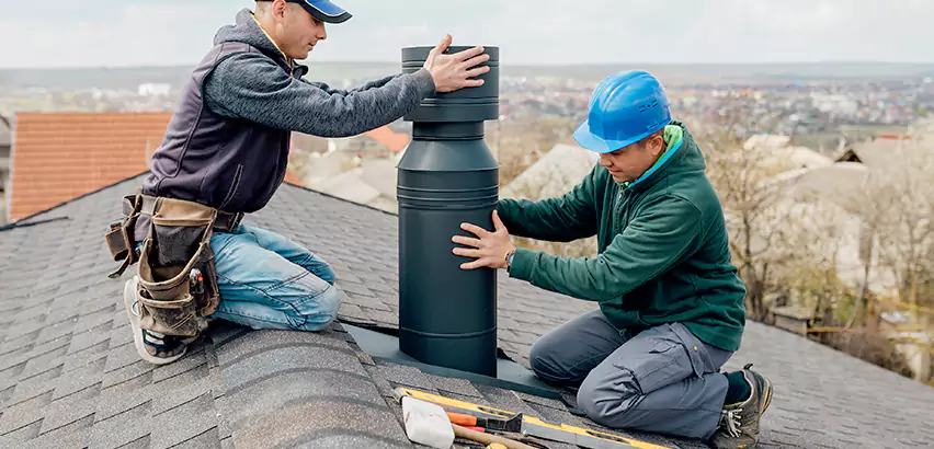 Chimney Flashing Replacement for Storm Damage in Burlington