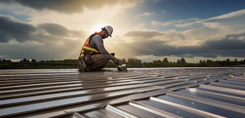 Commercial Roof Restoration in Burlington
