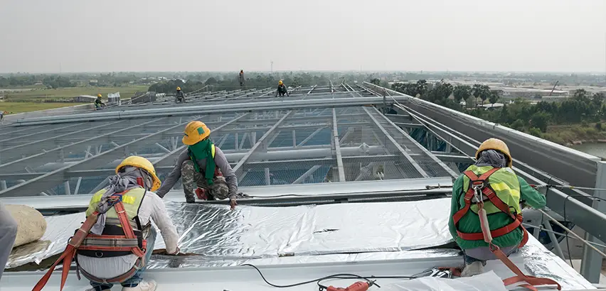 Commercial Roof Installation in Burlington