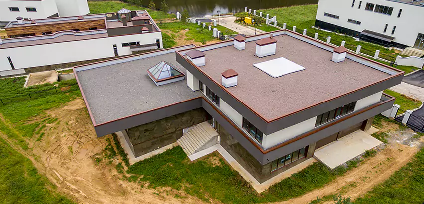 Flat Roof Repair in Burlington