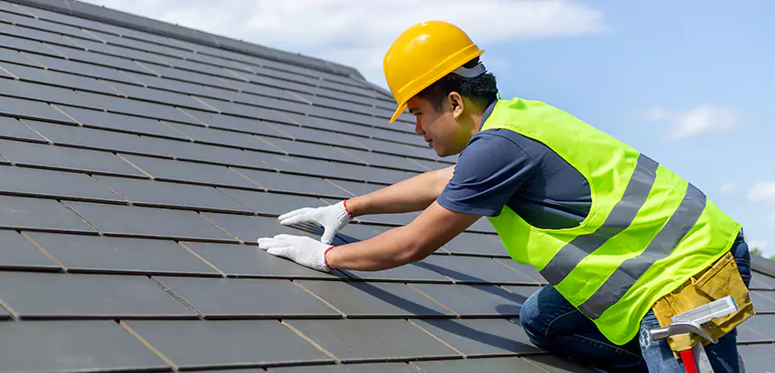 Slipped Slate Repair in Burlington