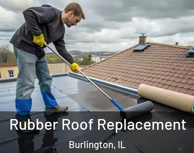  Rubber Roof Replacement Burlington, IL