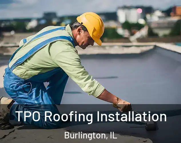  TPO Roofing Installation Burlington, IL